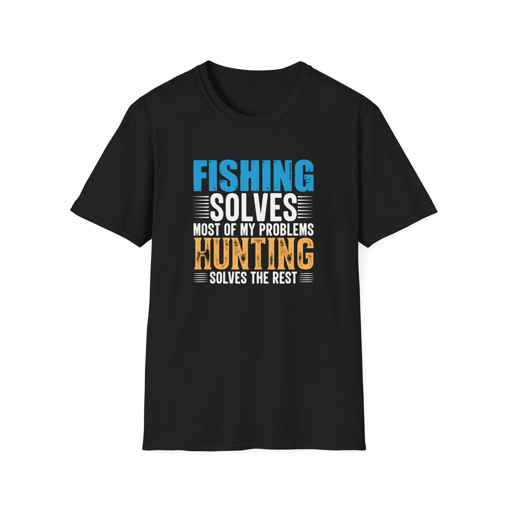 Fishing and Hunting - Softstyle T-Shirt