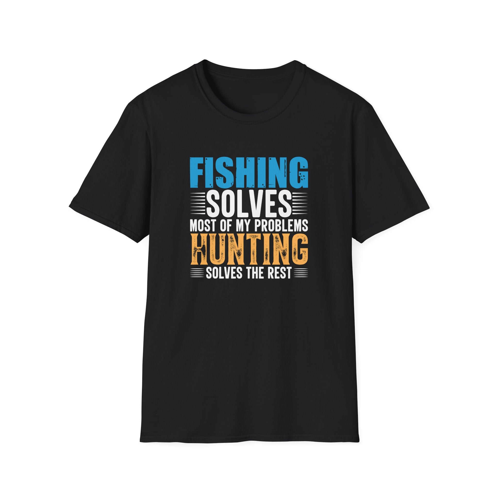 Fishing and Hunting - Softstyle T-Shirt