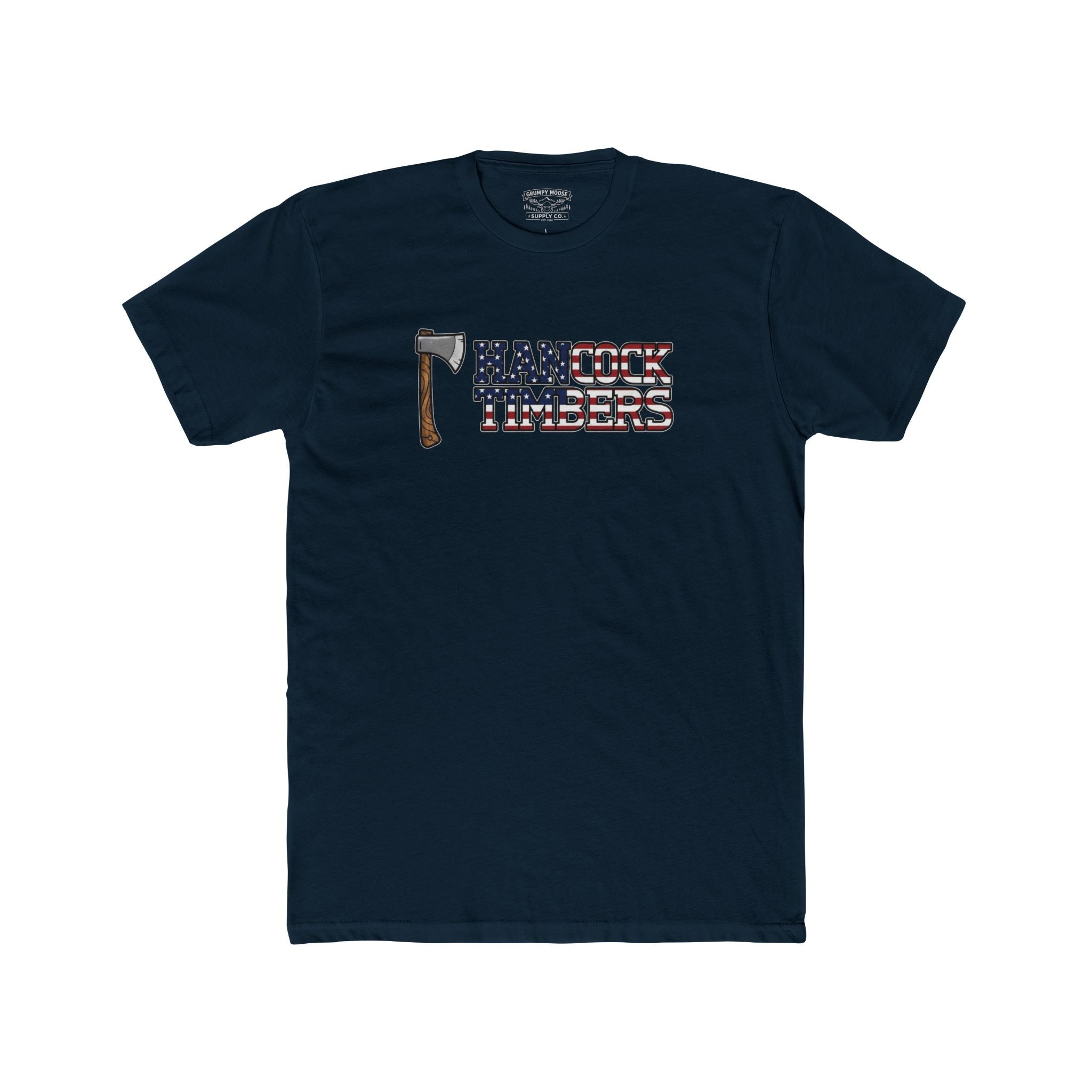 Hancock Timbers Axe Tee — Fitted Tee