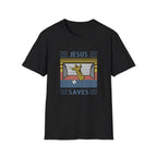 Jesus Saves - Softstyle TShirt