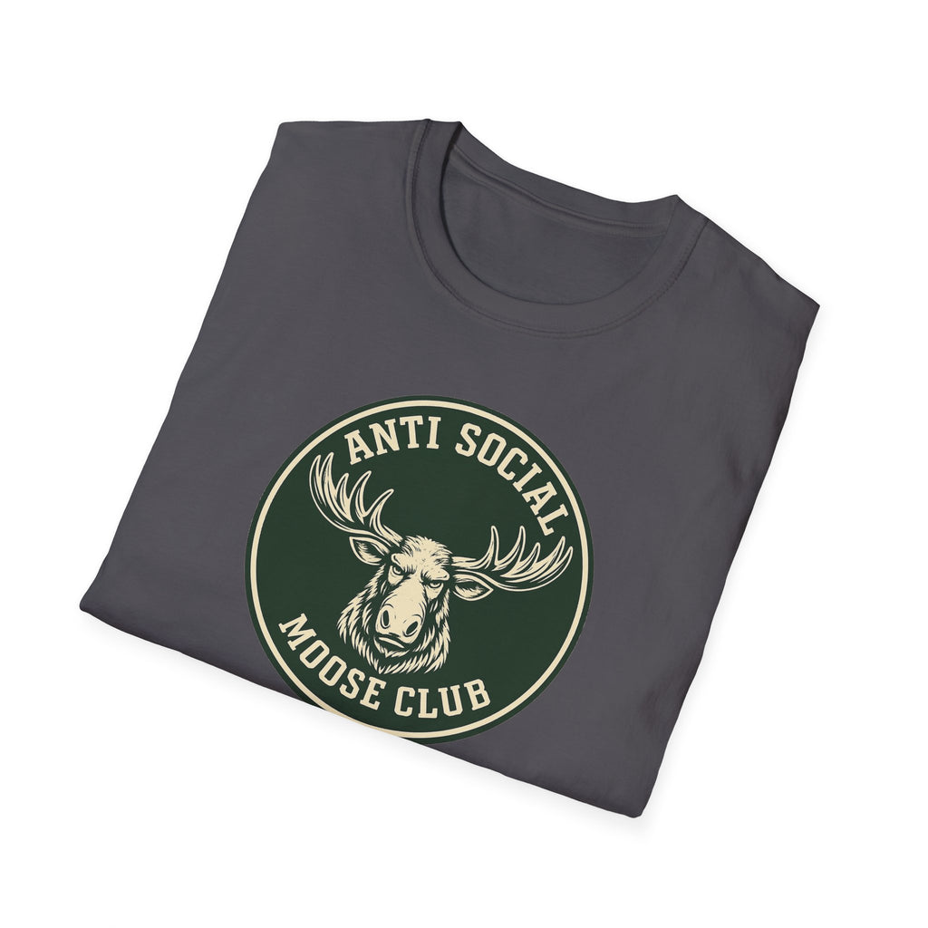 Anti Social Moose Club Logo T-Shirt