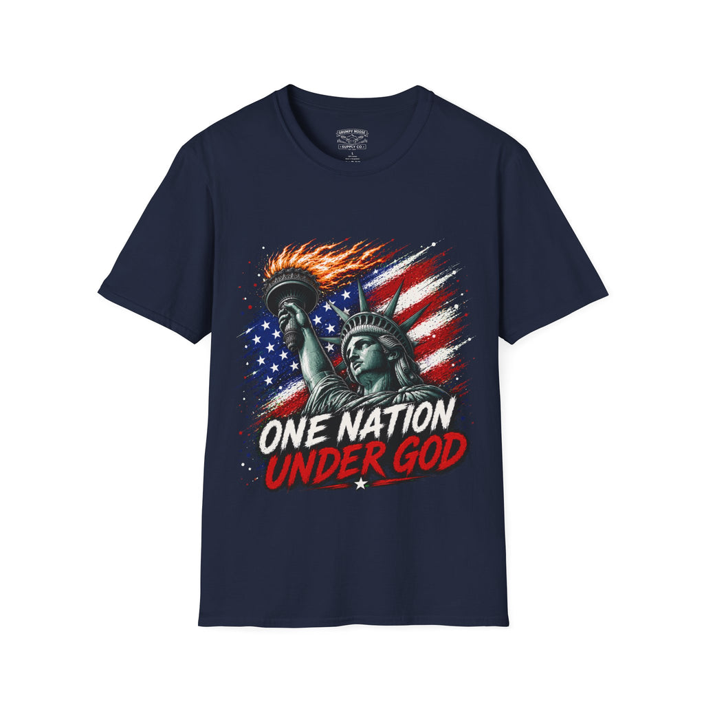United We Stand Statue of Liberty T-Shirt | Patriotic American Tee