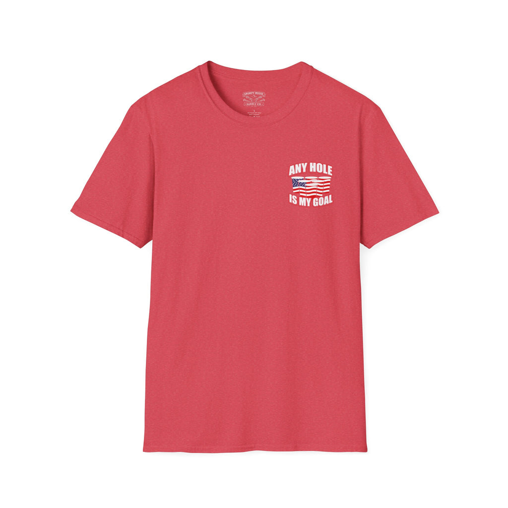 Any Hole Is My Goal Beer Pong - Front & Back Design