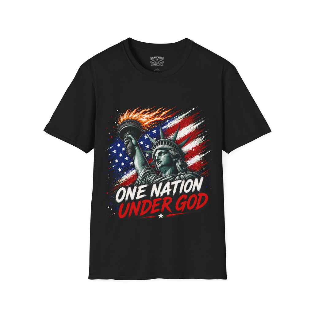 United We Stand Statue of Liberty T-Shirt | Patriotic American Tee