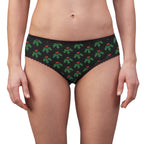 Mistletoe Women's Patterned Brief, Mistletoe Womens Underwear, Christmas Gift, Idea Stocking Stuffer , Gift For Girlfriend, Gift for Wife