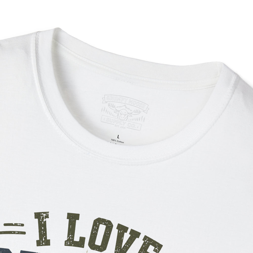 I Love Peeing Outside T-Shirt | Funny Camping & Outdoor Humor Tee