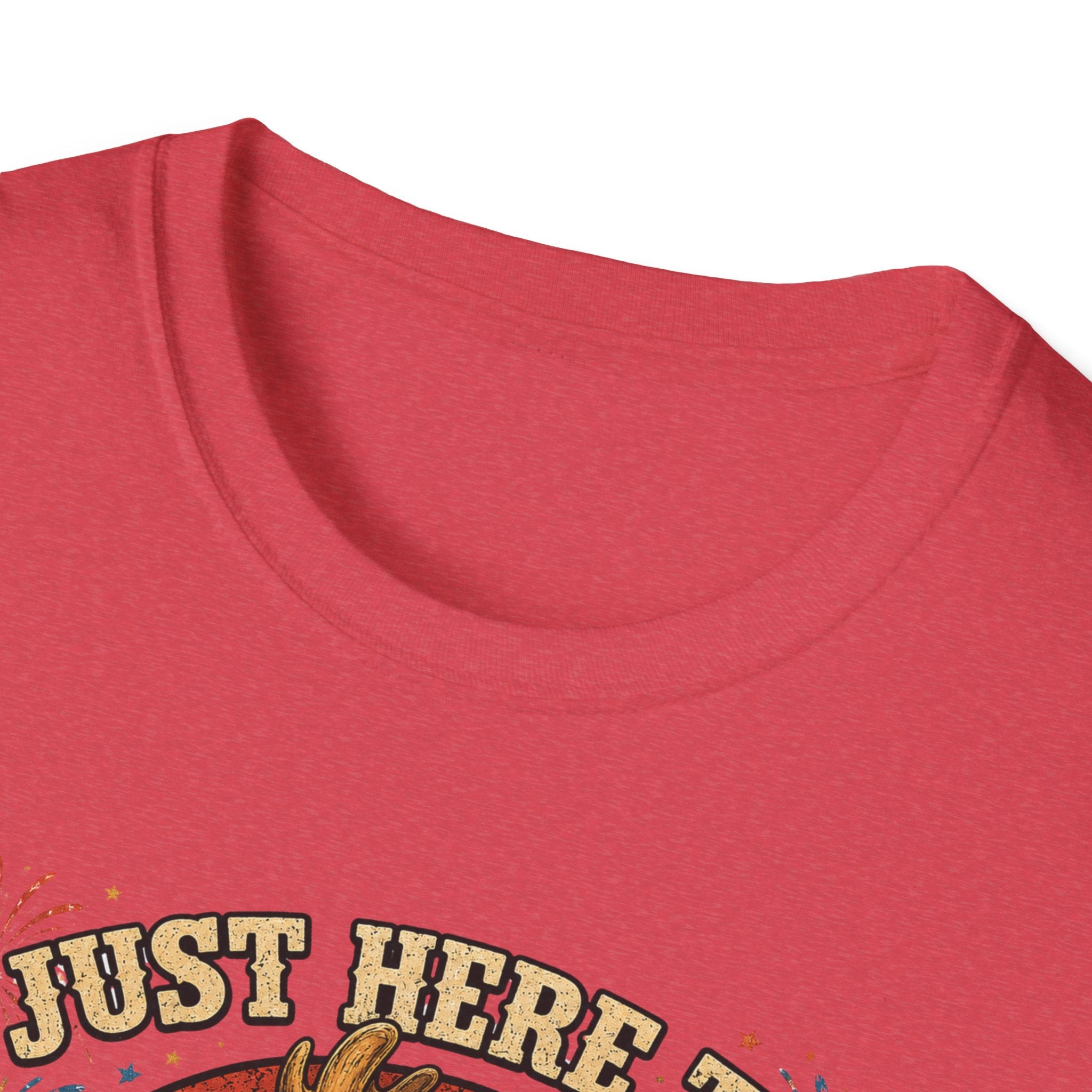 Moose Just Here to Bang Funny 4th of July Shirt