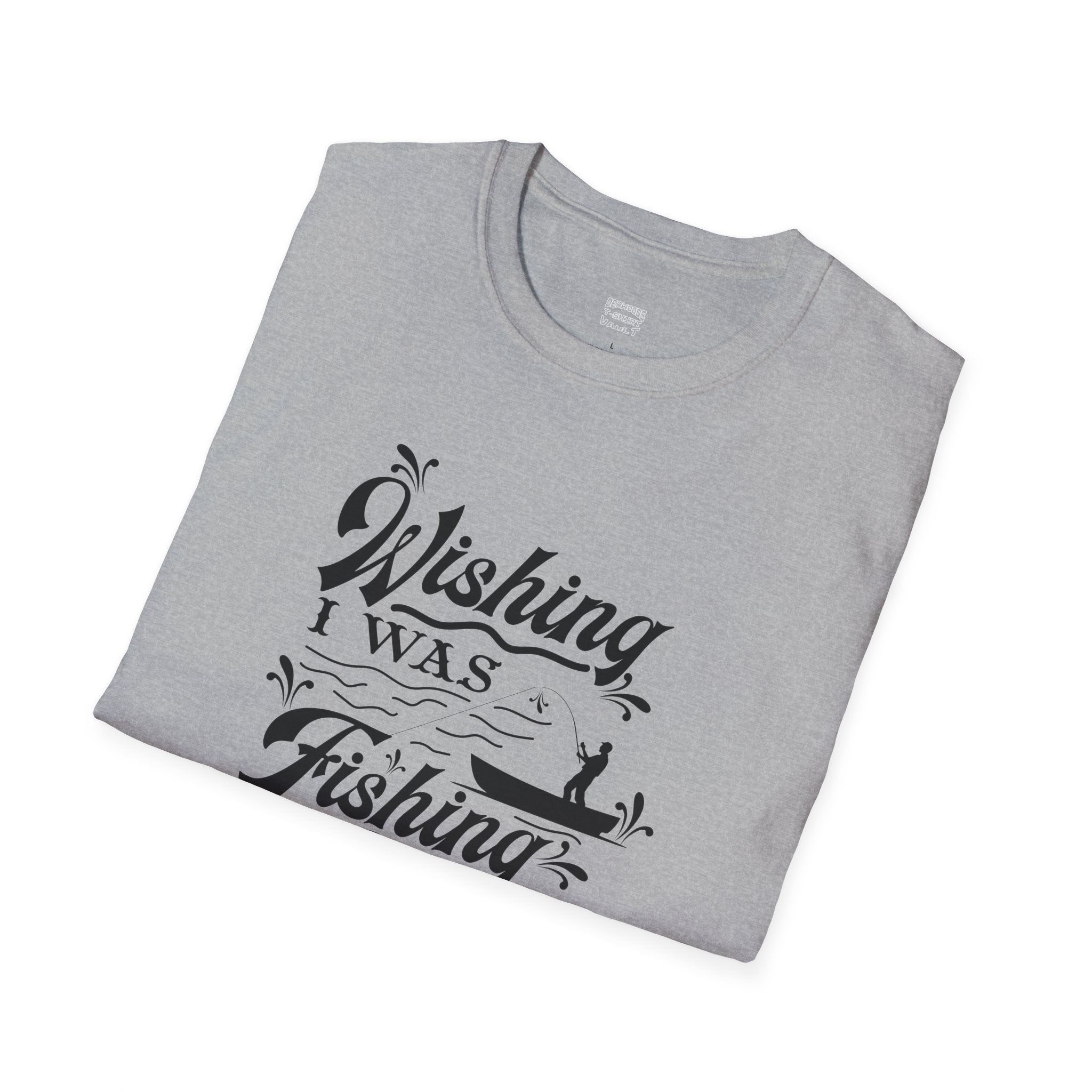 Wishing I Was Fishing - Cotton Crew
