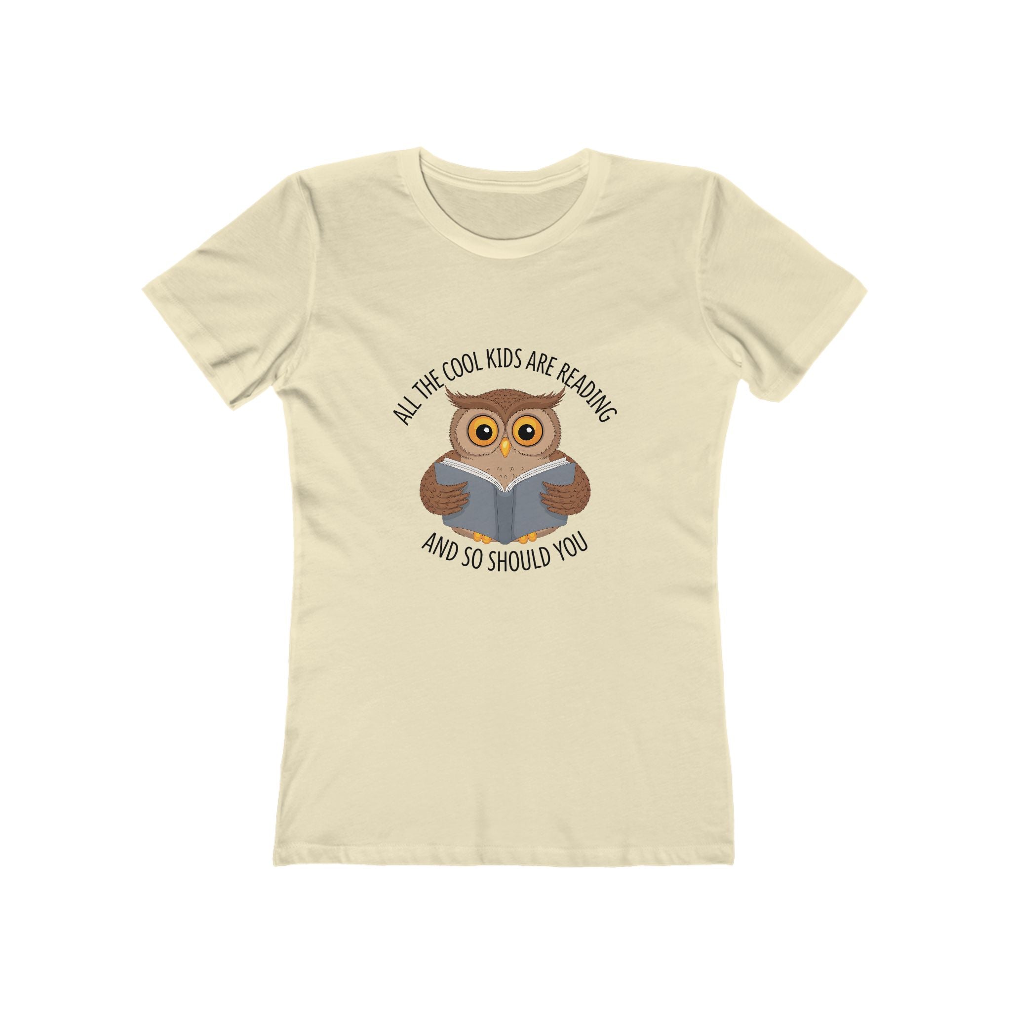 Cool Kids Reading Tee - Womens Slim Fit Bookish TShirt