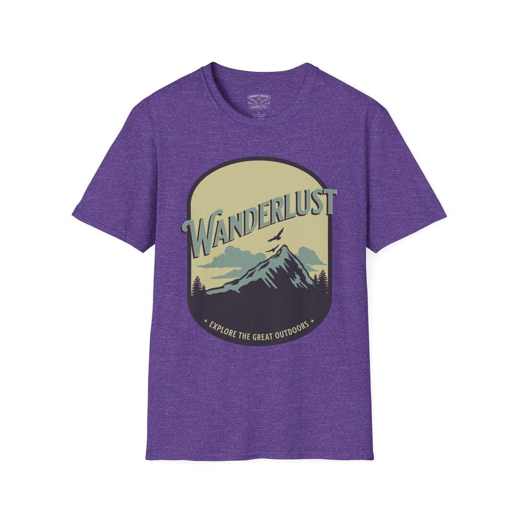 Wanderlust Explore the Great Outdoors - Cotton TShirt