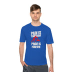 Female Sled Push Pain Is Temporary Pride Is Forever | Performance Tee