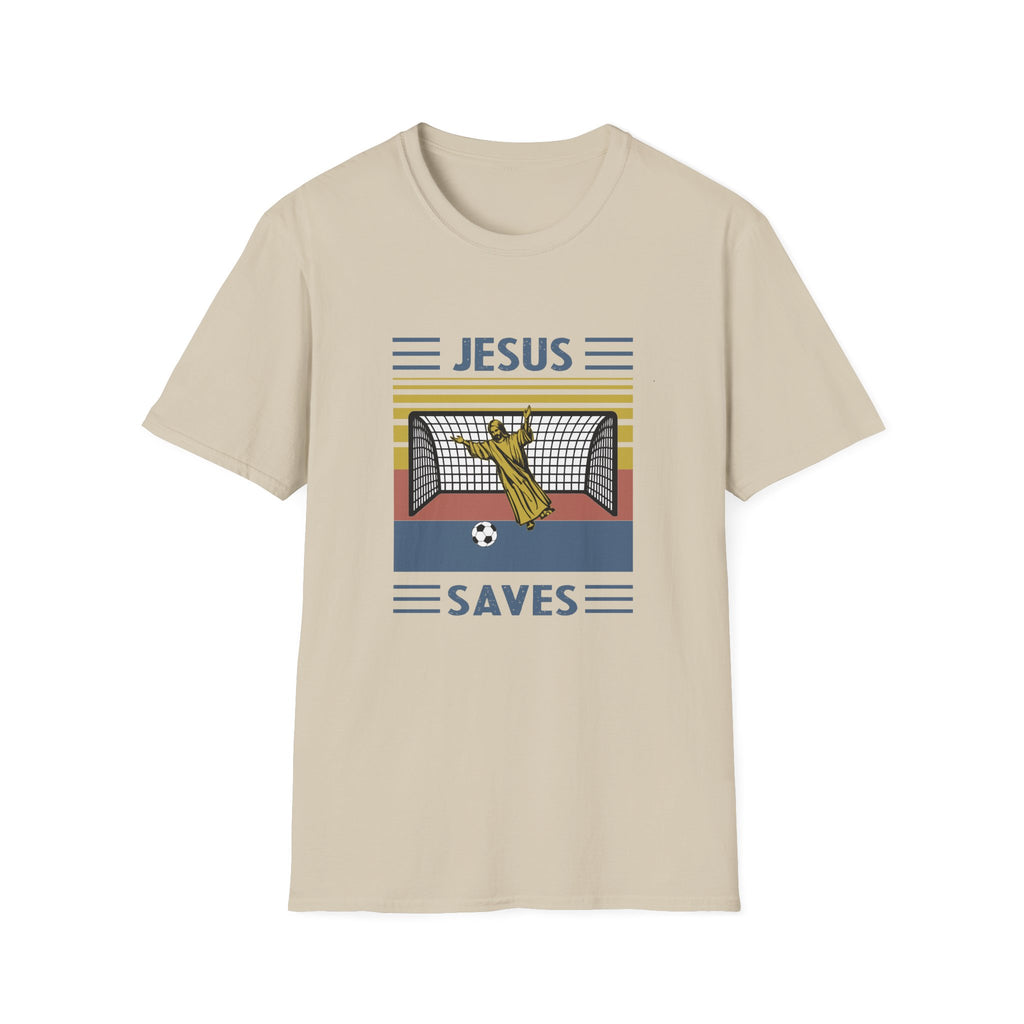 Jesus Saves - Softstyle TShirt