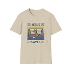 Jesus Saves - Softstyle TShirt