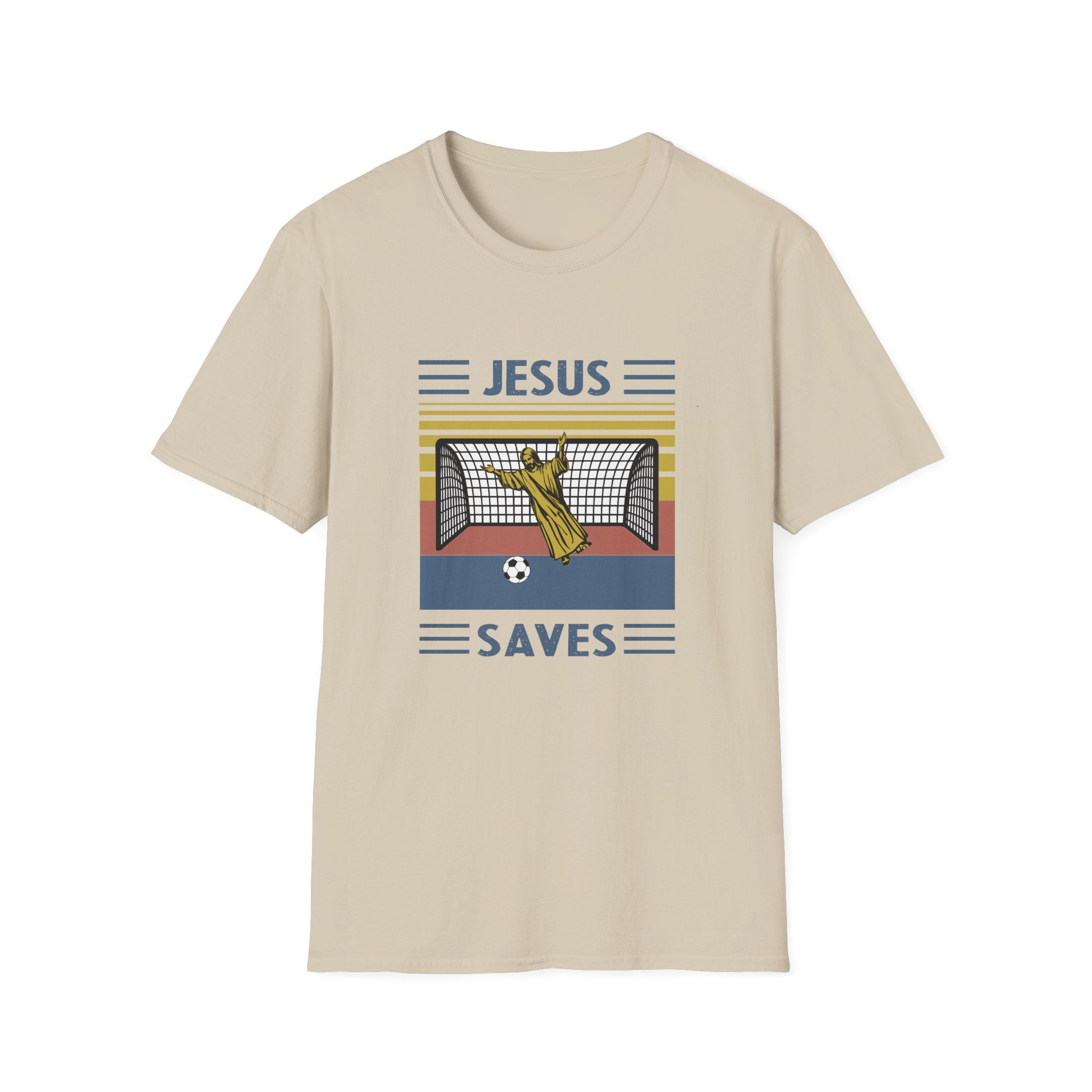 Jesus Saves - Softstyle TShirt
