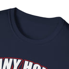 Any Hole Is My Goal American Flag Beer Pong T-Shirt