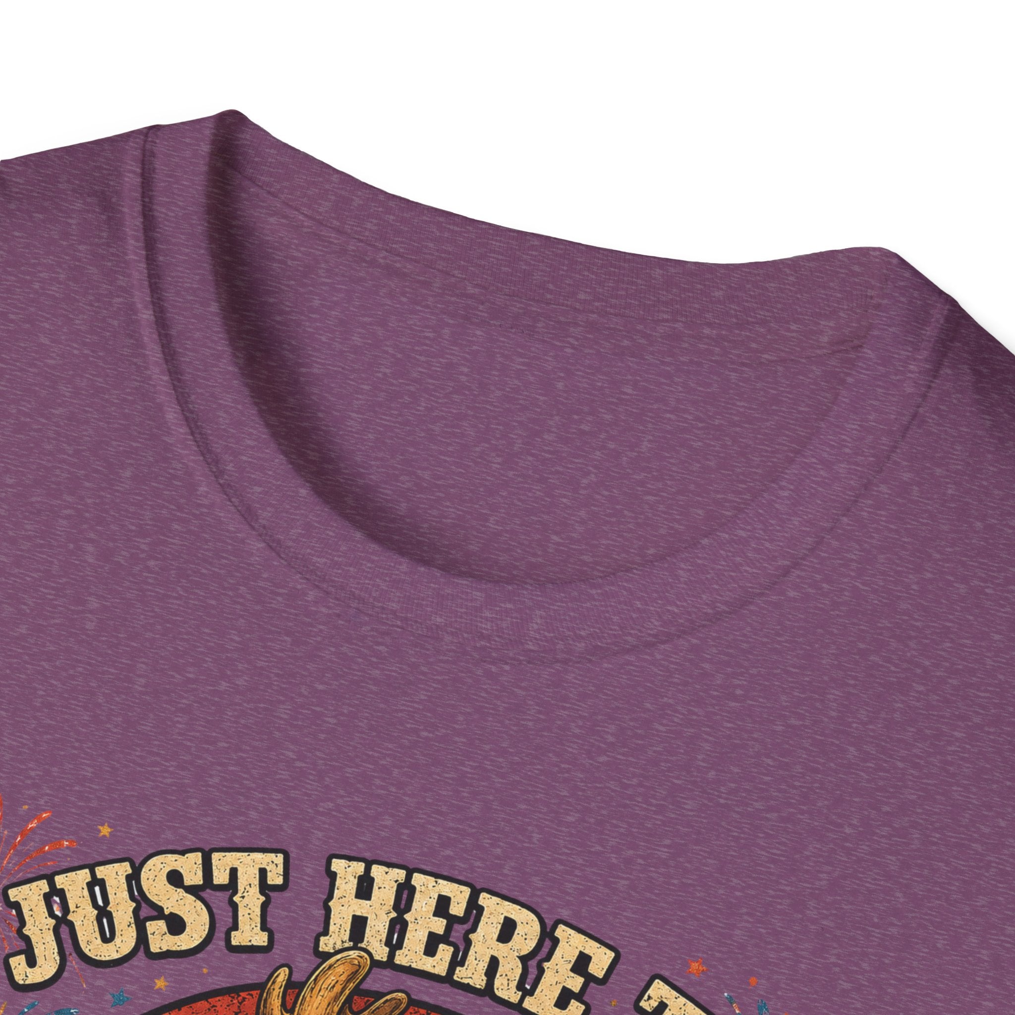Moose Just Here to Bang Funny 4th of July Shirt