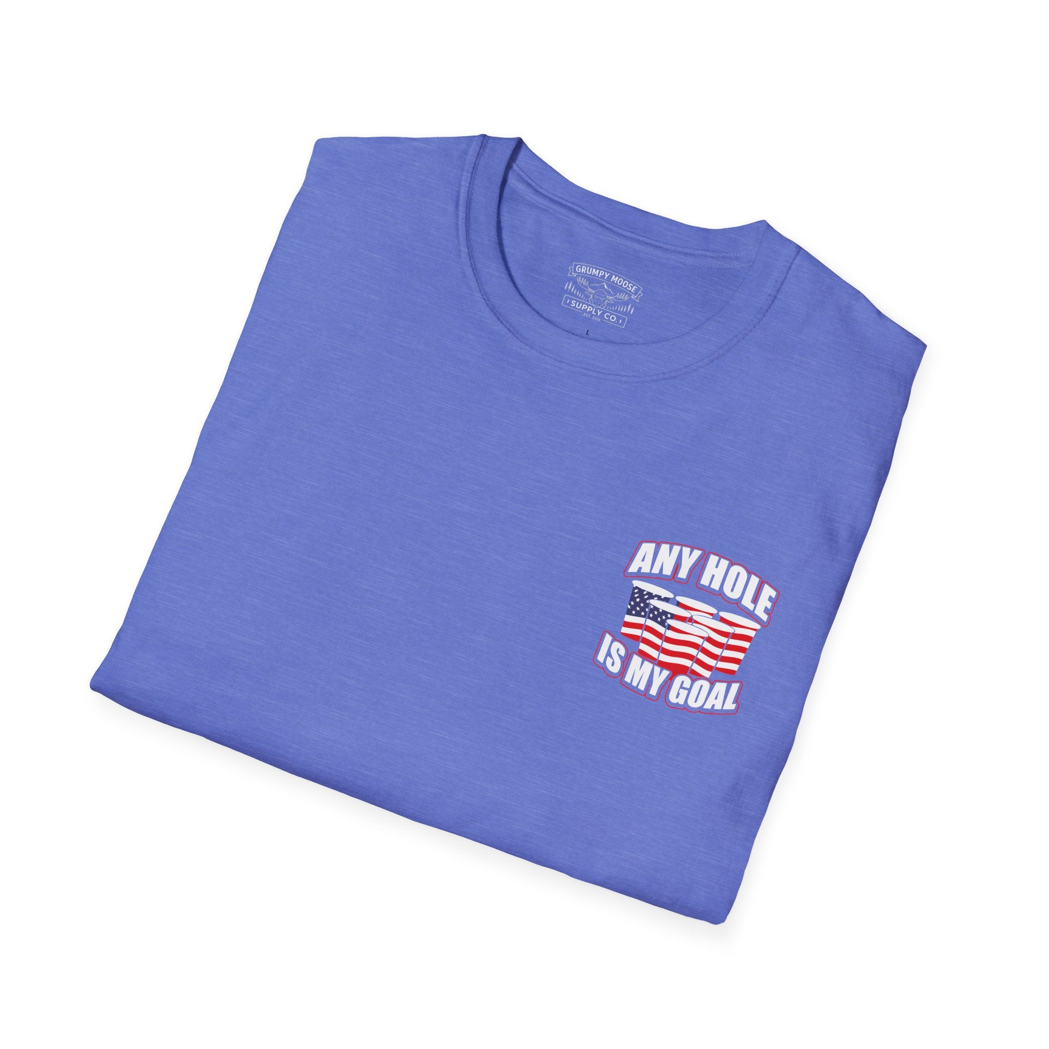 Any Hole Is My Goal Beer Pong - Front & Back Design