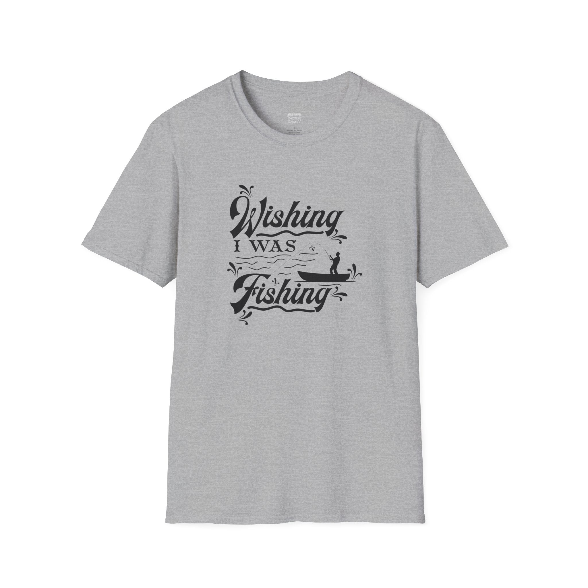 Wishing I Was Fishing - Cotton Crew
