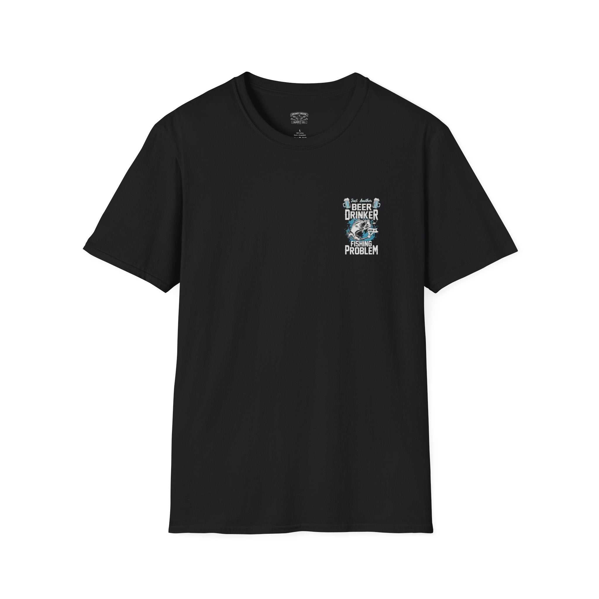 Beer Drinker with a Fishing Problem - Front and Back