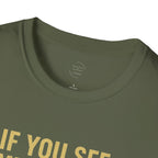 Retro “If You See Me Jogging Call 911” T-Shirt
