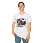 American Flag — Play, Fight, Win USA Soccer Tee
