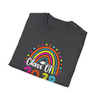 Colorful Class of 2038 T-Shirt, Graduation Celebration Shirt, Rainbow Graduation Tee, Unisex Softstyle Shirt, Back to School