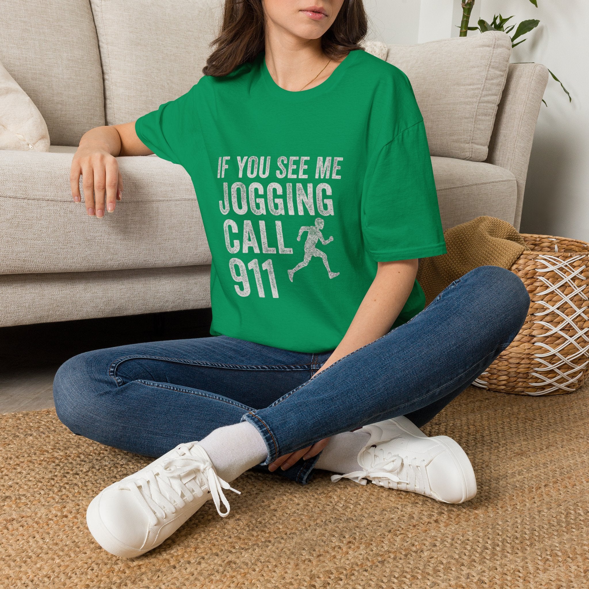 If You See Me Jogging Call 911 T-Shirt