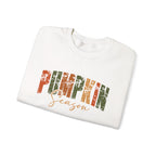 Pumpkin Season Crewneck Sweatshirt - Cozy Fall Fashion, Thanksgiving Gift, Autumn Apparel, Seasonal Style, Perfect for Halloween
