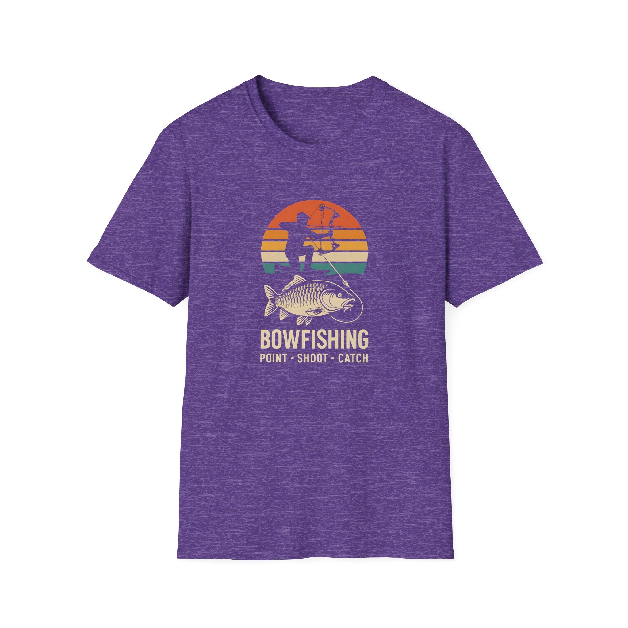 Bowfishing Point Shoot Catch T-Shirt