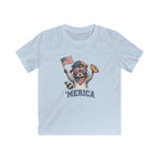 'Merica Raccoon Kids 4th of July Shirt