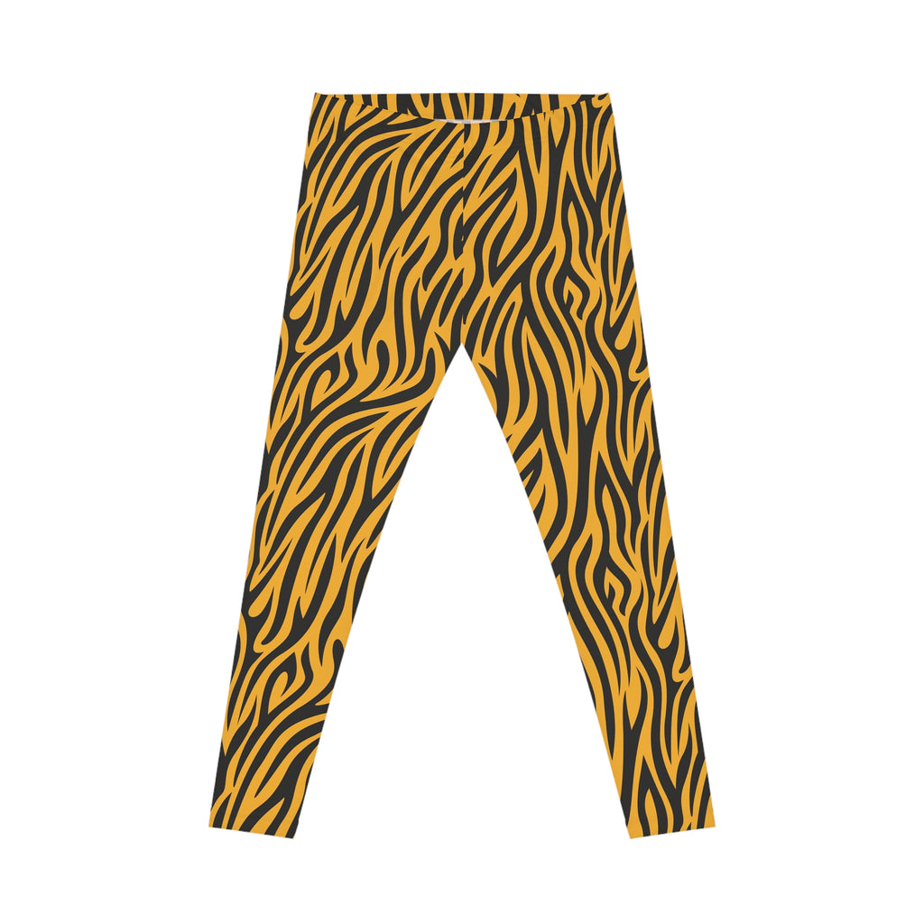 Fierce Tiger Stripe Leggings – Silky Smooth Casual Wear