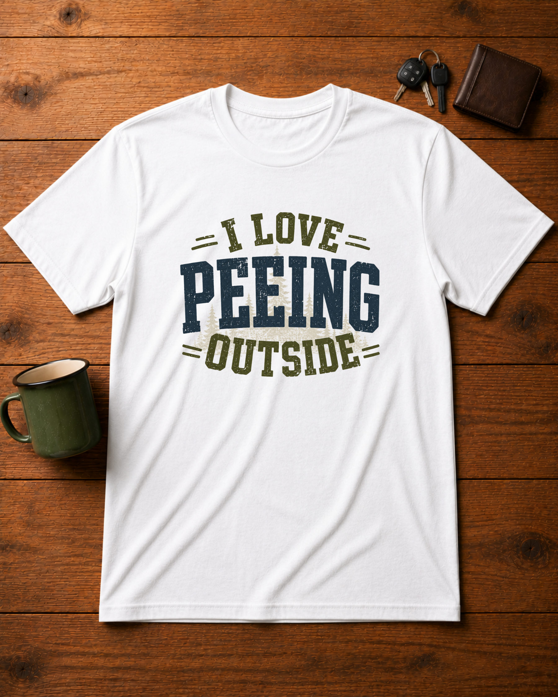 I Love Peeing Outside - Forest