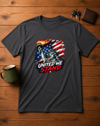 United We Stand Statue of Liberty T-Shirt | Patriotic American Tee